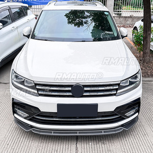 Kit de Carrocería para VW Tiguan MK2 R 2017-2020, Spoiler Delantero, Difusor de Parachoques Delantero, Protector de Labio, Cubierta Protectora, Accesorios para Automóviles - Product Image 4