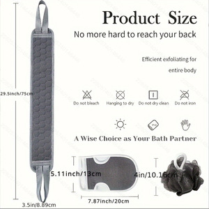 Juego de Baño Novax de 3 Piezas al por Mayor, Duradero, Antideslizante, Ecológico, con Toallas y Guantes, Diseño Floral Minimalista - Product Image 5