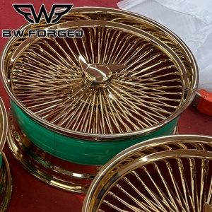 Roues à rayons BW 26x9 26x10 24x9 24x10 forgées 200 rayons <span class=keywords><strong>180</strong></span> rayons forgées 73.1 78.1 avec lèvre de 6 pouces - Product Image 1
