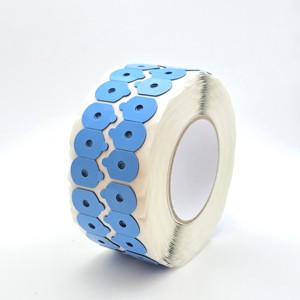 Pastilles adhésives doubles en céramique piézoélectrique pour blocage DAS, pour lentilles de lunettes, <span class=keywords><strong>colle</strong></span> de bordure 28x20mm - Product Image 3