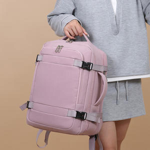 Mochila <span class=keywords><strong>de</strong></span> <span class=keywords><strong>Viaje</strong></span> Unisex Delgada con Diseño Geométrico Pastel, para Cabina <span class=keywords><strong>de</strong></span> Avión, para Portátil, <span class=keywords><strong>de</strong></span> Poliéster PU, <span class=keywords><strong>40x20x25</strong></span> cm - Product Image 5