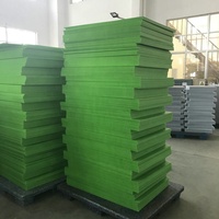 Usine directe de haute qualité 5mm herbe vert feuille de plastique 12mm rigide PC panneau publicitaire moulage Offres Spéciales cour PP PPS coupe