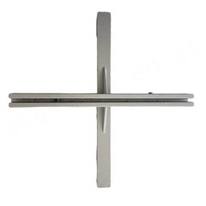 Support de panneau d'arrêt de route en alliage d'aluminium avec conception de route Produit de services de coulée - Product Image 1