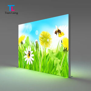 TianLang Factory Outlet Round <b>Corner</b> Magnetic <b>Light</b> Box Display <b>LED</b> Frame Display Advertising <b>Light</b> Box - Product Image 5