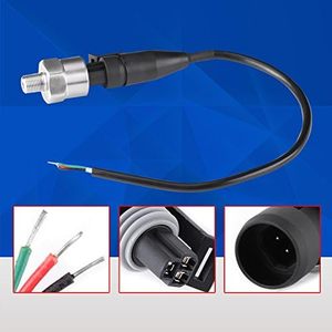 Capteur de pression Walfront 100 Psi en acier inoxydable 316 1/8 NPT pour huile, carburant, air, eau - Product Image 6