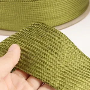 Manchon isolé tressé en Nylon vert armée 2.5mm - 60mm gaine de Protection de fil en Polyamide haute densité serrée - Product Image 4