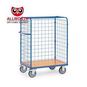 高品质冷轧洗衣卷集装箱仓库手推车 - Product Image 1