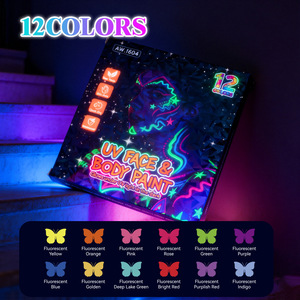 Nouveau <span class=keywords><strong>Stylo</strong></span> UV Fluorescent Liquide Direct 2026 pour Fête d'Halloween, Effet Lumineux dans le Noir, Facile à Nettoyer, <span class=keywords><strong>Couleurs</strong></span> Nocturnes pour le Corps Humain, <span class=keywords><strong>8</strong></span> <span class=keywords><strong>Couleurs</strong></span> - Product Image 6