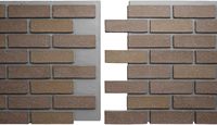 Revêtement mural extérieur/intérieur en polyuréthane, imitation brique texturée 3D NEU CRAFT