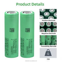 Baterai Silinder Samsung 21700 50S 5000mAh 3.6V 45A Asli Kelas A untuk Pembuatan Baterai Ebike, Skuter, dan Robot