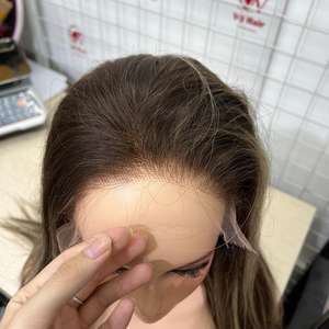 Perruques lisses naturelles de qualité supérieure Vente en gros Extensions de cheveux humains Cheveux bruts Un donneur - Product Image 2