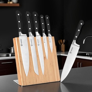 שחור משולש קלאסי srvet 3 יח 'סכין שף סט - Product Image 2