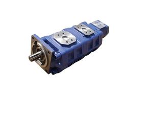Pompe à engrenages hydraulique triple en fonte pour grue et bulldozer, accessoire professionnel de fabrication CBGj - Product Image 1