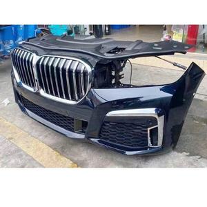 Venta al por mayor de fábrica, Kit de corte de nariz, parachoques delantero usado para 2019-2022 <span class=keywords><strong>BMW</strong></span> 7 Series G11 G12 - Product Image 4