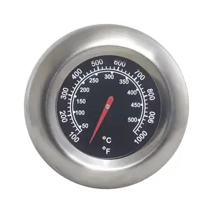 Dial 76mm Large Size Bbq Grill Thermometer