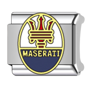 Popular Italian Charm Car Logo <b>Bracelet</b> Rhodium Plated DIY Handmade Bulk Gold Silver Stainless Steel Gift - Product Image 6