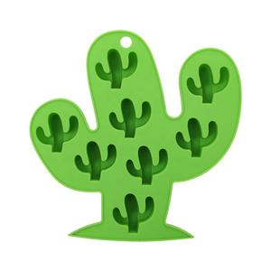 Barato bandejas de cubitos de hielo molde de silicona reutilizable silicona <span class=keywords><strong>Cactus</strong></span> bandeja de cubitos de hielo molde de silicona molde de hielo - Product Image 4