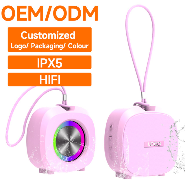 Hot Waterproof for Bluetooth Speaker Mini Wireless Sport Shower Speakers for Outdoor 5W Output Power Battery Source AUX