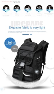 Sac à dos tactique X7 de 35 litres, mini sacs de randonnée résistants et imperméables, sacs à dos tactiques Oxford pour hommes et femmes - Product Image 3