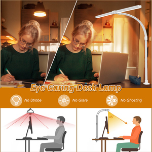 <span class=keywords><strong>Lampe</strong></span> <span class=keywords><strong>de</strong></span> <span class=keywords><strong>bureau</strong></span> LED moderne <span class=keywords><strong>à</strong></span> <span class=keywords><strong>pince</strong></span> avec bras flexible et protection oculaire, idéale pour le <span class=keywords><strong>bureau</strong></span> et la <span class=keywords><strong>lecture</strong></span>, construction <span class=keywords><strong>en</strong></span> aluminium – Vente <span class=keywords><strong>en</strong></span> <span class=keywords><strong>gros</strong></span> - Product Image 5
