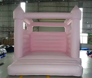 वाणिज्यिक शादी inflatable कूद महल हल्के उछाल घर inflatable सफेद उछालभरी महल
