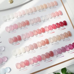 High Quality Uv <b>Nail</b> <b>Gel</b> <b>Set</b> 31 Color Ice Transparent Nude Color <b>Nail</b> Display Board Exclusive for <b>Nail</b> Shop - Product Image 5