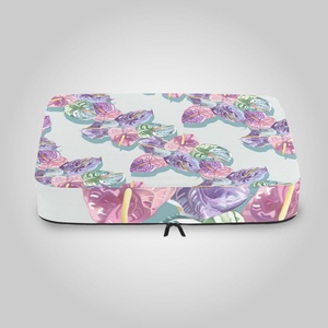 Hawaiian Customized 6pcs Travel Compression Packing <b>Cubes</b> Set Mesh Clothes Organizer Packing <b>Cubes</b> for Luggage - Product Image 5