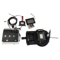 Kit moteur marin CC sans balais haute puissance 7 kW 48 V 1500 tr/min (inclut moteur, contrôleur et encodeur rotatif) avec écran d'affichage