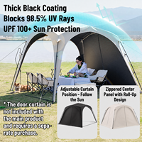 Tente gonflable pour le camping, installation rapide et facile, tente instantanée pop-up, adaptée au camping, au camping familial et comme auvent anti-UV 4-6 personnes