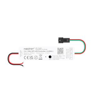Miboxer SPIR3-M Mini <span class=keywords><strong>Controller</strong></span> SPI 3 in <span class=keywords><strong>1</strong></span> per Luci LED Monocolore, RGB, RGBW con Effetto Acqua Corrente, 2048 Pixel - Product Image 1