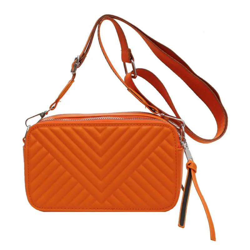 Bolsa de mão para mulheres, alça larga com logotipo, alça de ombro larga para alças pequenas e quadradas, com fio bordado, ideal para uso com câmeras