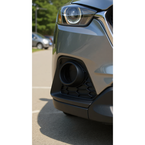 Marco de Luz Antiniebla Trasera para Parachoques MARCO FARO ABS con Orificios para Mazda CX5 2013-2015, Estilo Oscuro, Instalación con Tornillos - Product Image 1