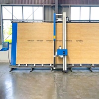Machine à rainurer verticale WFSEN pour panneaux composites en aluminium et en bois, conception compacte à grande vitesse, longue durée de vie