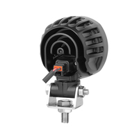 ECE R10 IP68 3 pouces 40W 360 degrés rotatif rond led lampe de travail camion remorque tracteur exploitation minière forêt lumière