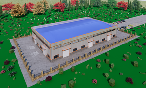 预制钢结构仓库 预制钢结构建筑 预制仓库建筑 - Product Image 6