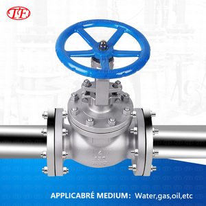 TF <span class=keywords><strong>API</strong></span> ANSI 150lb 4 5 6 inch wcb thép <span class=keywords><strong>carbon</strong></span> mặt bích Van toàn cầu với bánh xe xử lý cho nước - Product Image 2