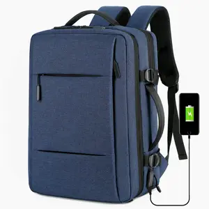 Mochilas escolares de viaje con logotipo personalizado, venta al por mayor, gran capacidad, USB inteligente, bolsa para ordenador portátil, otra mochila para hombre, mochila universitaria