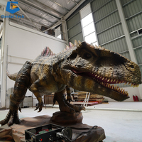 SGTL60 modèle de dinosaure artificiel personnalisé de vente chaude dinosaure animatronique pour parc d'attractions