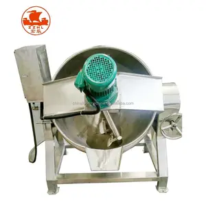 Best Price Jacketed Cooking Kettle Soup Porridge Chili Sauce Double Jacketed Kettle For Other Food Processing Machinery