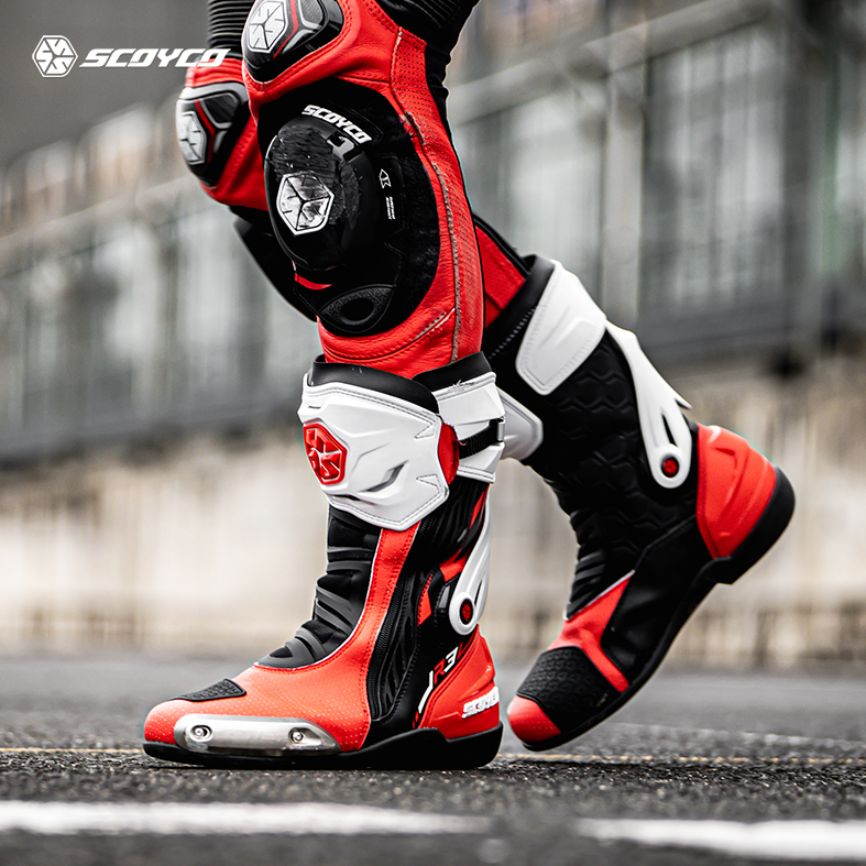 Outdoor Motorcycle Racing Boots Men s