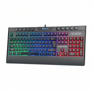 Xtrike Me KB-508 Teclado para juegos con retroiluminación arcoíris 114 teclas con botones multimedia - Product Image 2