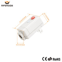 Prise électrique intelligente RIFENG à 2 broches ALCI, IP54, écologique, protection contre les fuites 10A/15A, pour sèche-cheveux