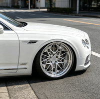 Rines de Aleación Personalizados HZH de 2 Piezas para Automóvil, 18 Pulgadas 5x120 5x1143, Diseño Cóncavo 5x112, 18 Pulgadas 6-16J para Mercedes Benz BMW