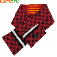 Veiligheid Elektrische Verwarming Sjaals Winter Outdoor Werk Sport Warm Draagbare Verwarming Bescherming Hals Sjaal