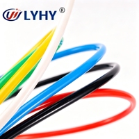 Tuyau pneumatique flexible en PE LYHY pour l'air et l'eau, plusieurs couleurs, personnalisable pour l'alimentation en eau, tuyau d'air en PE