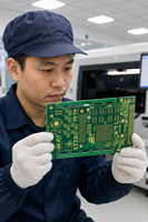 Circuit imprimé Rogers double face personnalisé, épaisseur 1,575 mm, haute fréquence RF/Micro-ondes, finition de surface ENIG, cuivre 30 µm, 50x60 mm, OEM/ODM