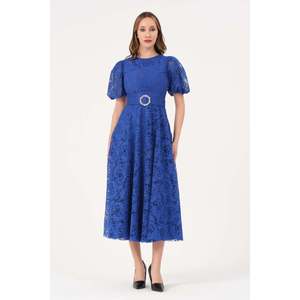 Veste décontractée pour femme DANS, bleu royal, design moderne et coupe confortable pour toutes les saisons - Product Image 1