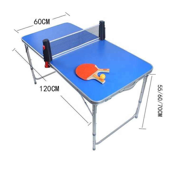 Filet De Poteau De Ping-Pong Rétractable Portable Ra Ping Pong Paddles Ensemble De Raquettes De