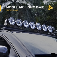 Barra de Luces LED Láser Modular Enlazable de 42 Pulgadas para Techo, para Bronco, 4Runner, Tundra, Can-Am Maverick X3, Polaris RZR, 4X4