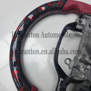Quality Wholesale Perforated Leather Carbon Fiber Red Stitching <b>Wheel</b> for Honda Accord 8 Gen Crosstour Car Steering <b>Wheel</b> - Product Image 5